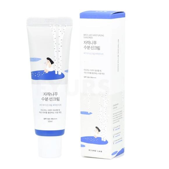 Round Lab Birch Juice Moisturizing Sunscreen SPF 50+ PA++++ (50ml)*Korean Skin - Picture 1 of 1